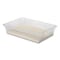 Rubbermaid Commercial Food/Tote Boxes, 8 1/2gal, 26w x 18d x 6h, Clear FG330800CLR - alternate 5